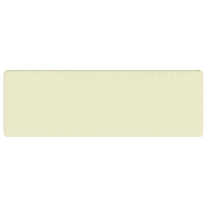 1-Piece Bench Cushion VUGHT 100% Polyester Cream