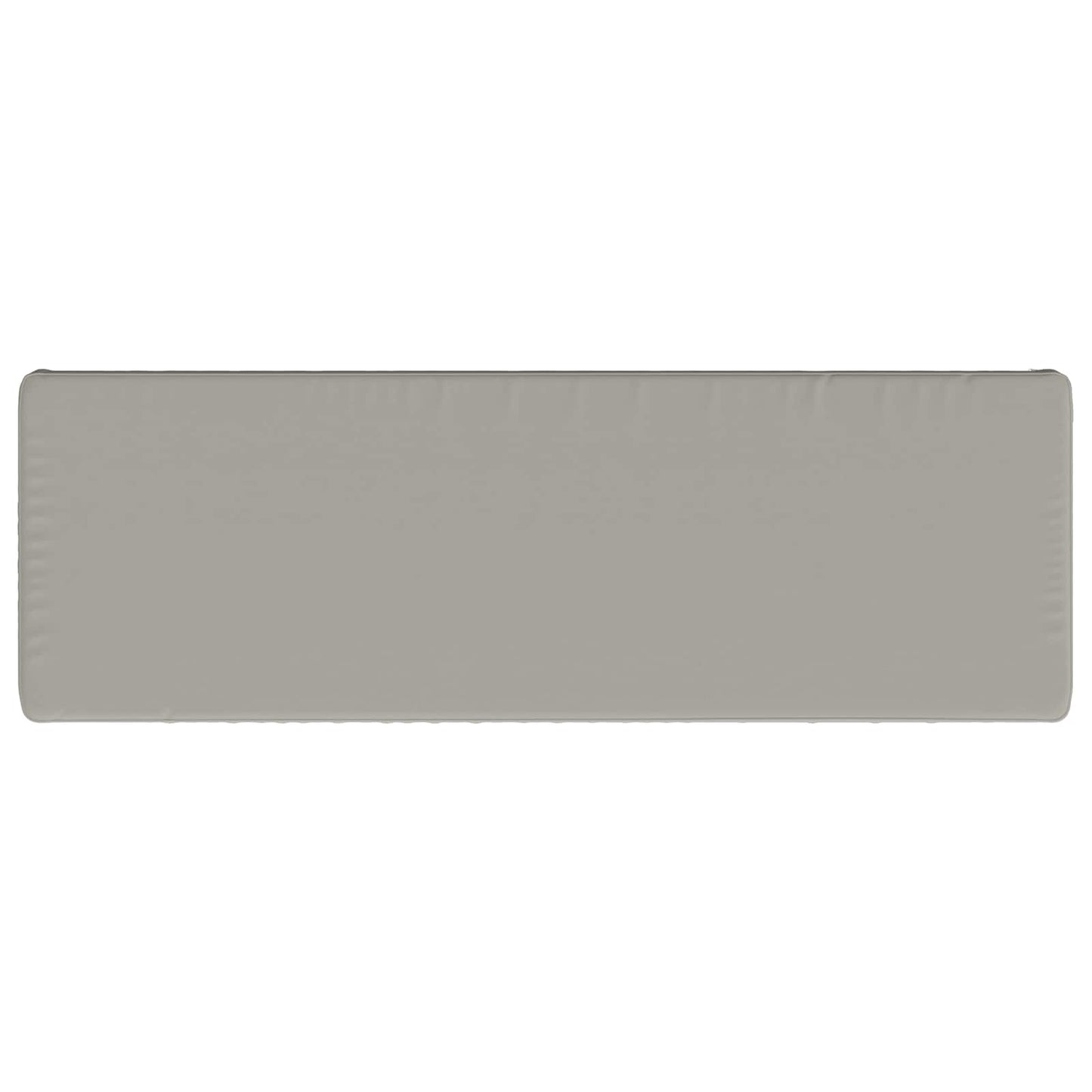 1-Piece Bench Cushion VUGHT 100% Polyester Grey 150 x 50 x 5 cm