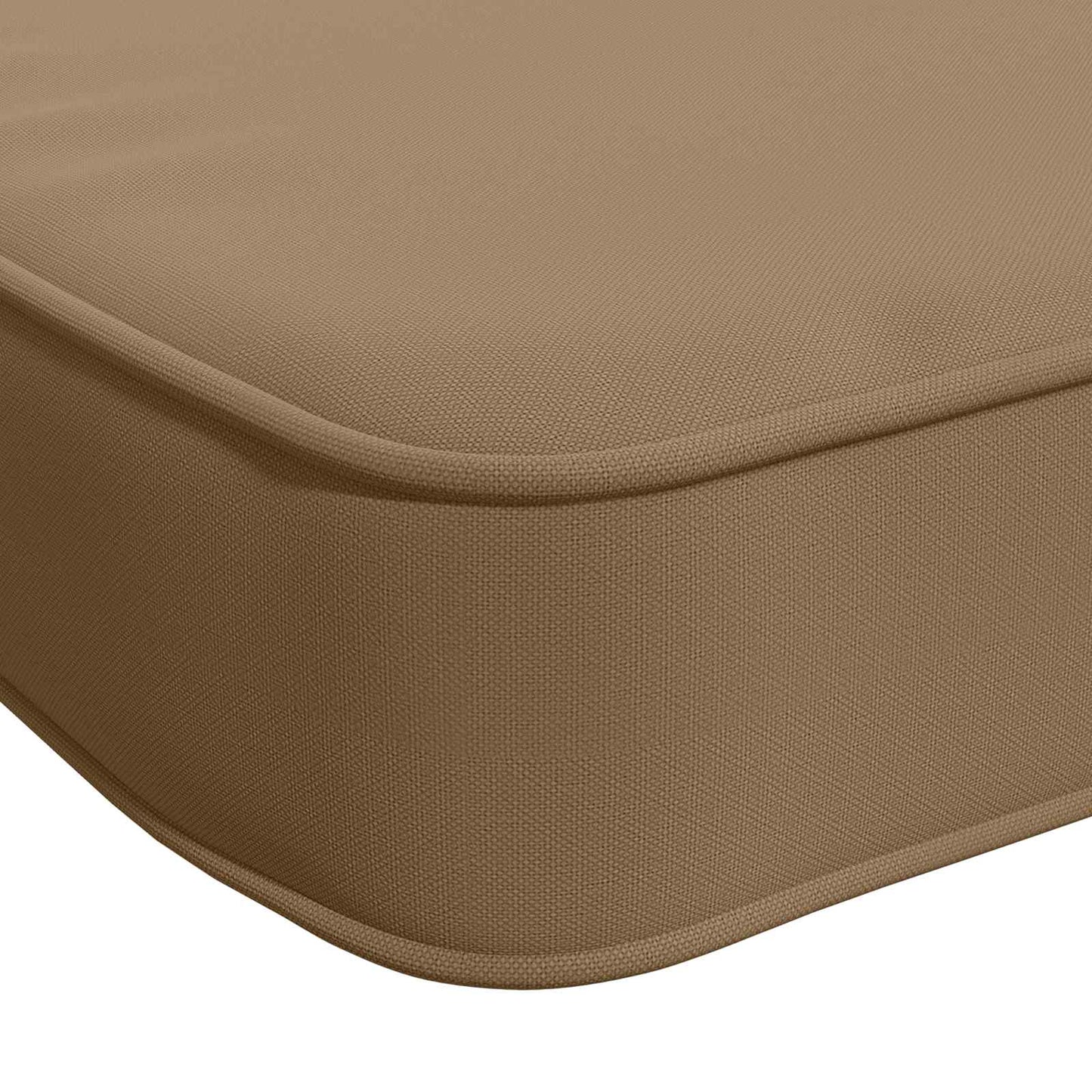 2-Piece Bench Cushions VUGHT 2 pcs 100% Polyester Taupe