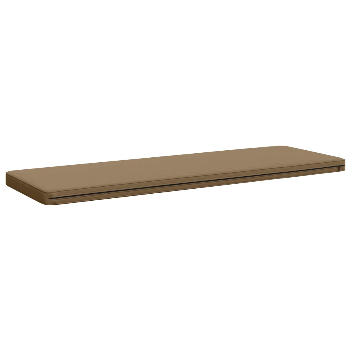 2-Piece Bench Cushions VUGHT 2 pcs 100% Polyester Taupe