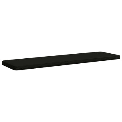 1-Piece Bench Cushion VUGHT 100% Polyester Black