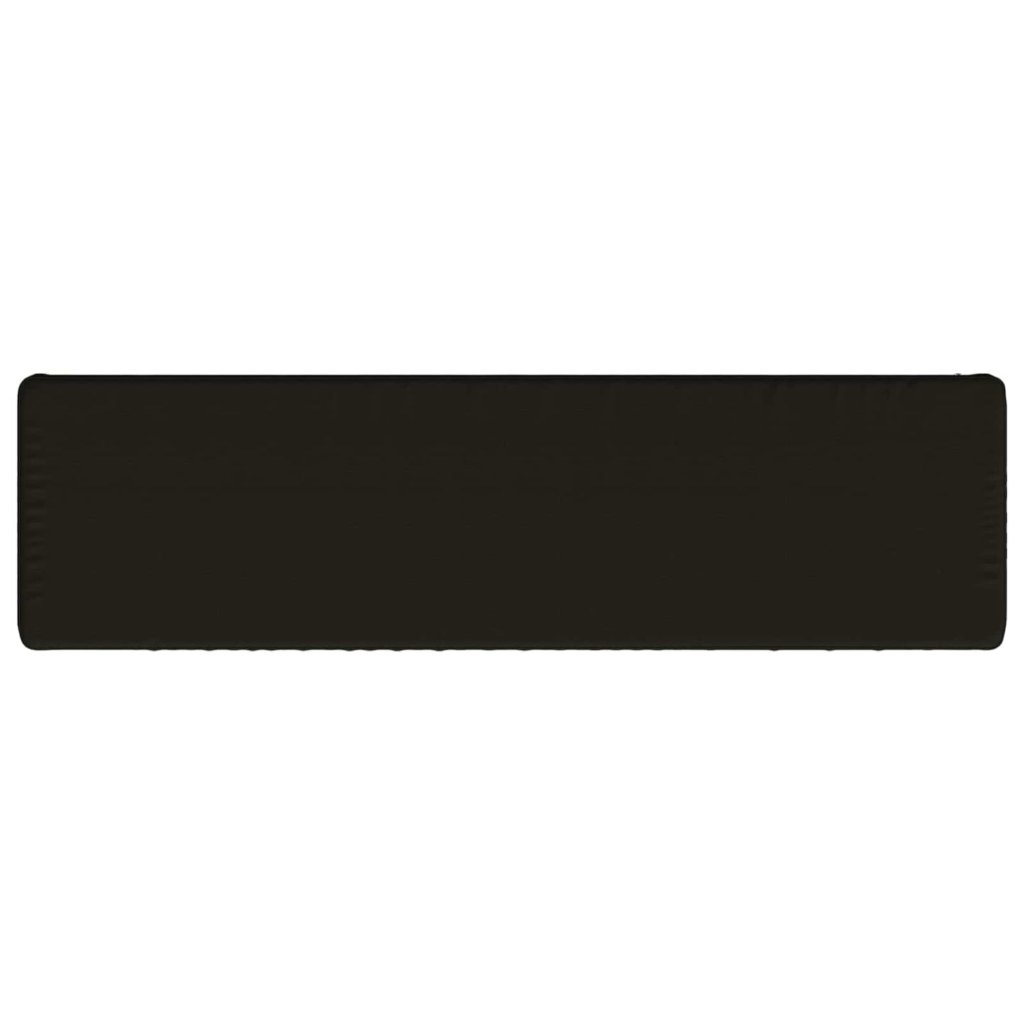 1-Piece Bench Cushion VUGHT 100% Polyester Black