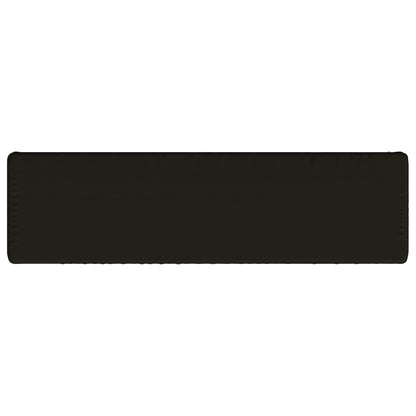 1-Piece Bench Cushion VUGHT 100% Polyester Black