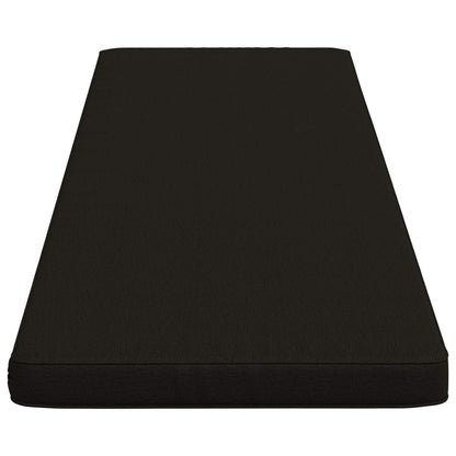2-Piece Bench Cushions VUGHT 2 pcs 100% Polyester Black