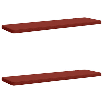 2-Piece Bench Cushions VUGHT 2 pcs 100% Polyester Red