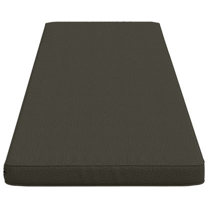 1-Piece Bench Cushion VUGHT 100% Polyester Anthracite
