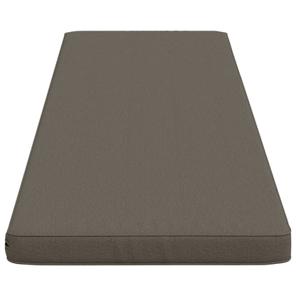 2-Piece Bench Cushions VUGHT 2 pcs 100% Polyester Grey