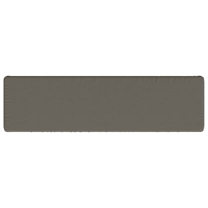 2-Piece Bench Cushions VUGHT 2 pcs 100% Polyester Grey