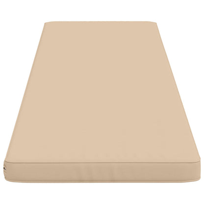 1-Piece Bench Cushion VUGHT 100% Polyester Cream