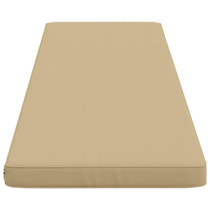 2-Piece Bench Cushions VUGHT 2 pcs 100% Polyester Beige