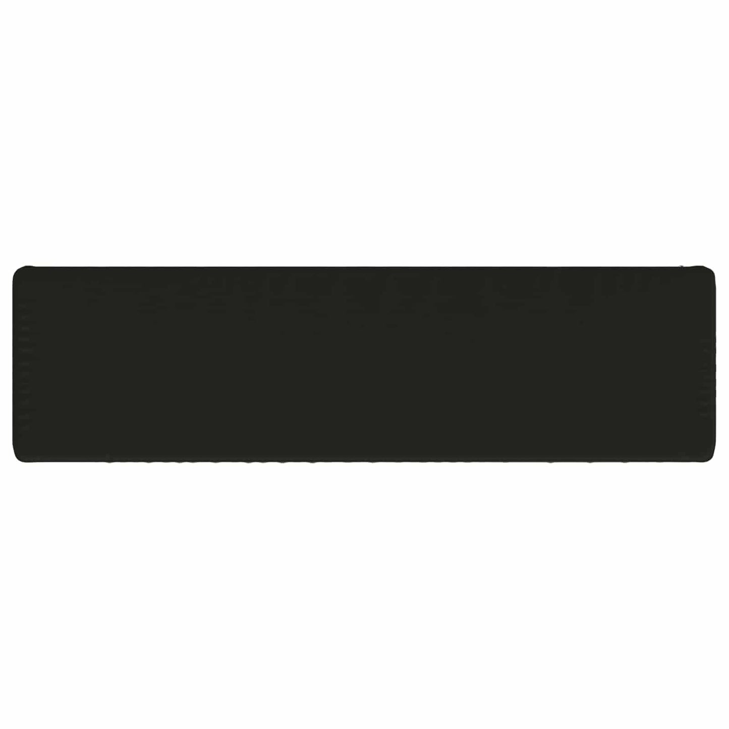 1-Piece Bench Cushion VUGHT 100% Polyester Black