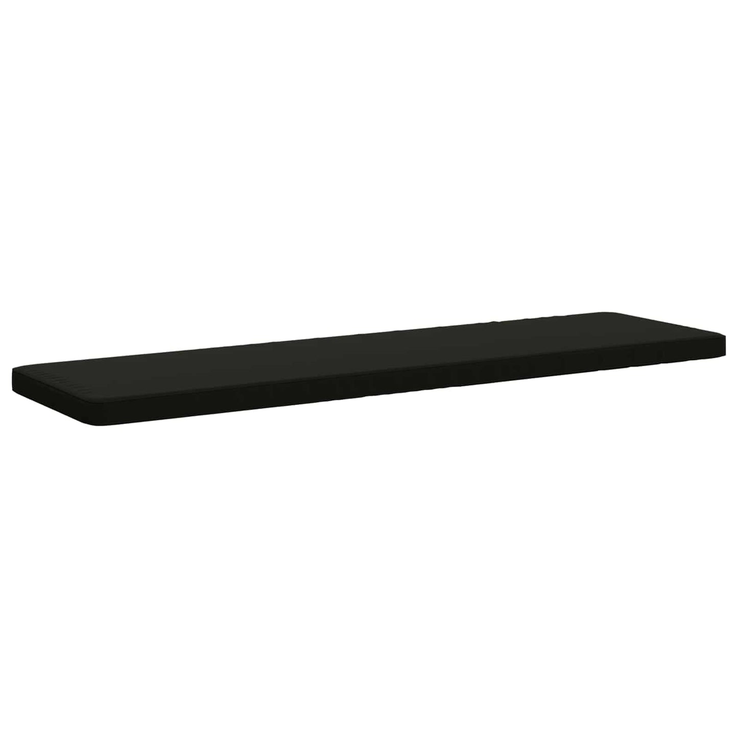 2-Piece Bench Cushions VUGHT 2 pcs 100% Polyester Black