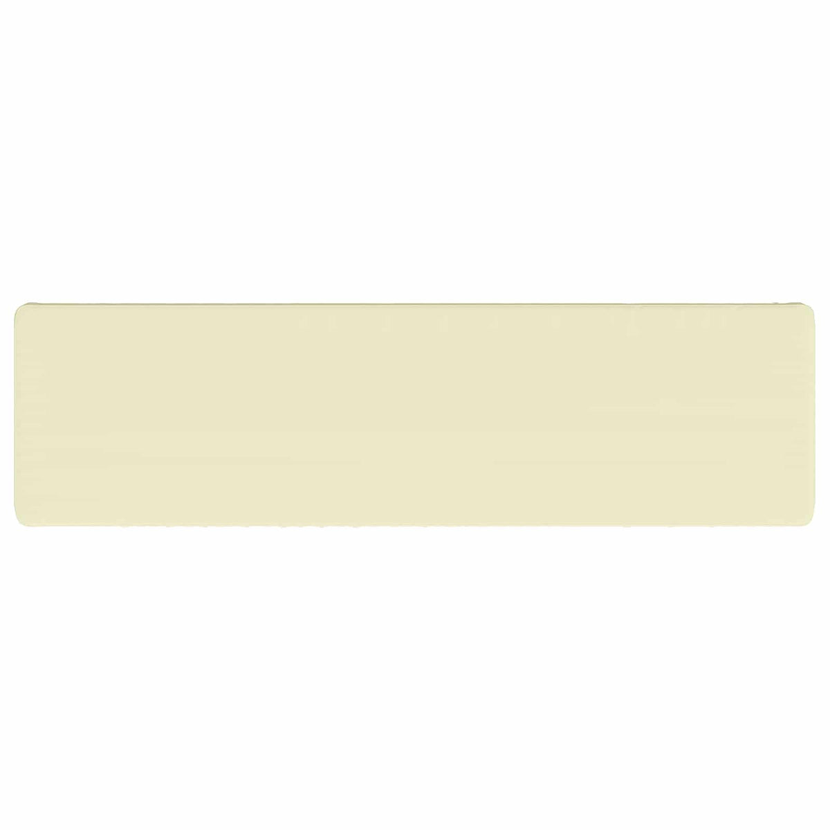 2-Piece Bench Cushions VUGHT 2 pcs 100% Polyester Cream