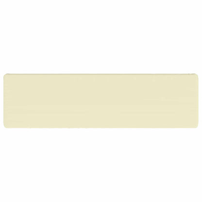 2-Piece Bench Cushions VUGHT 2 pcs 100% Polyester Cream