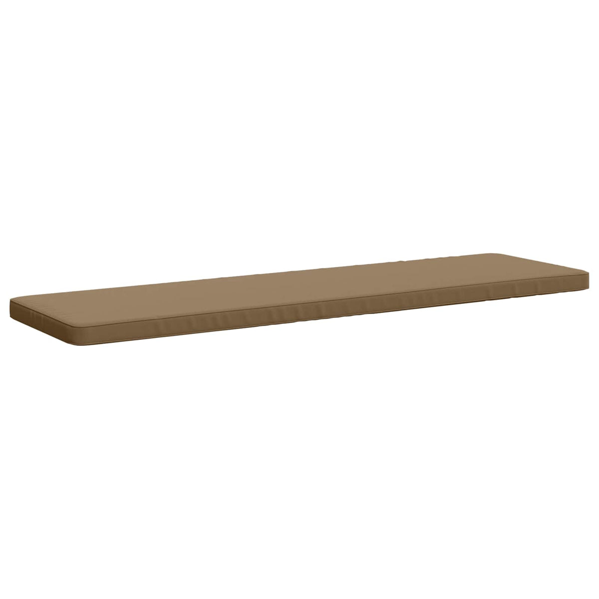 2-Piece Bench Cushions VUGHT 2 pcs 100% Polyester Taupe