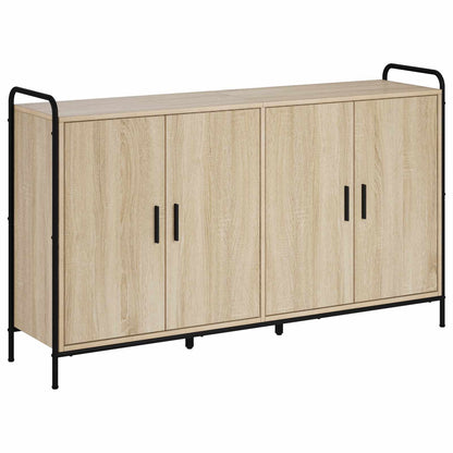 Sideboard Sonoma Oak 135 x 33 x 81 cm Engineered Wood