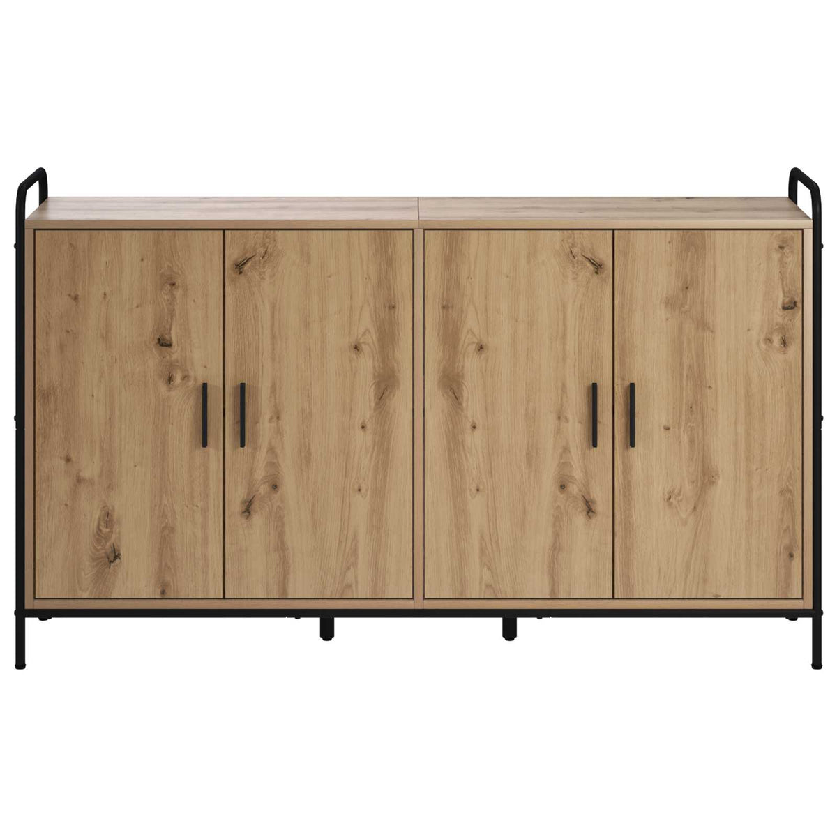 Sideboard Artisan Oak 135 x 33 x 81 cm Engineered Wood