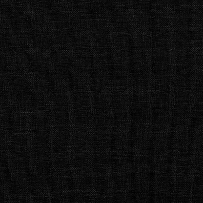 Loveseat with button tufted Black 47.24 x 25.59 x 31.10 in