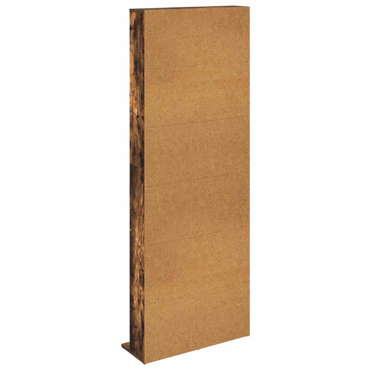 CD Cabinet Smoked Oak 65 x 23.5 x 175 cm Engineered Wood