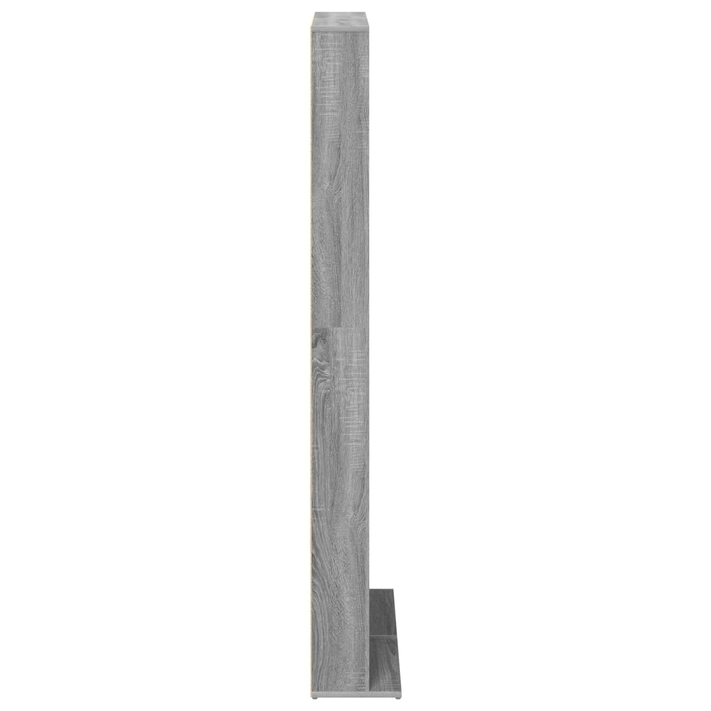 CD Cabinet Grey Sonoma 65 x 23.5 x 175 cm Engineered Wood