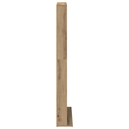 CD Cabinet Artisan Oak 65 x 23.5 x 175 cm Engineered Wood