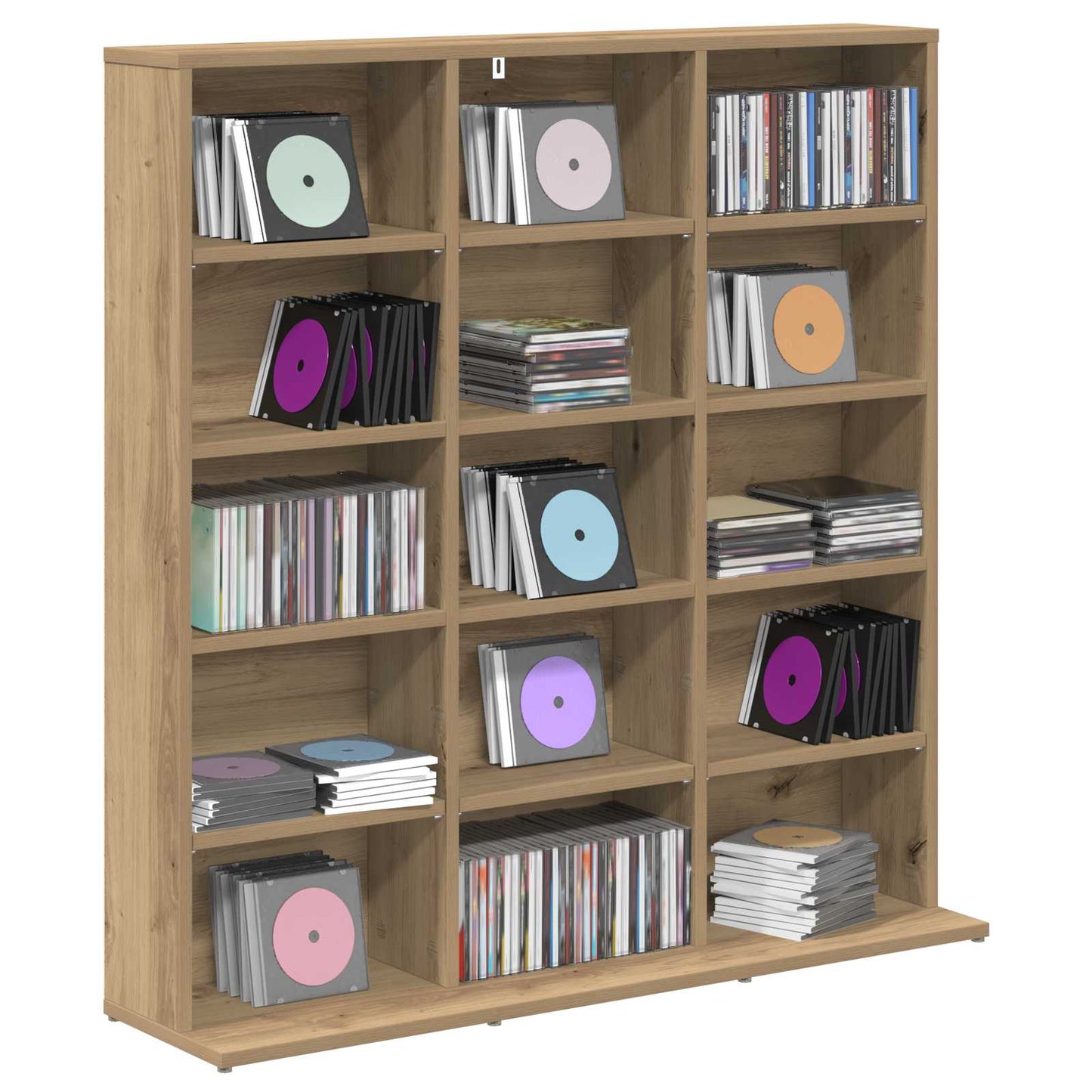 CD Cabinet Artisan Oak 96 x 23.5 x 97.5 cm Engineered Wood