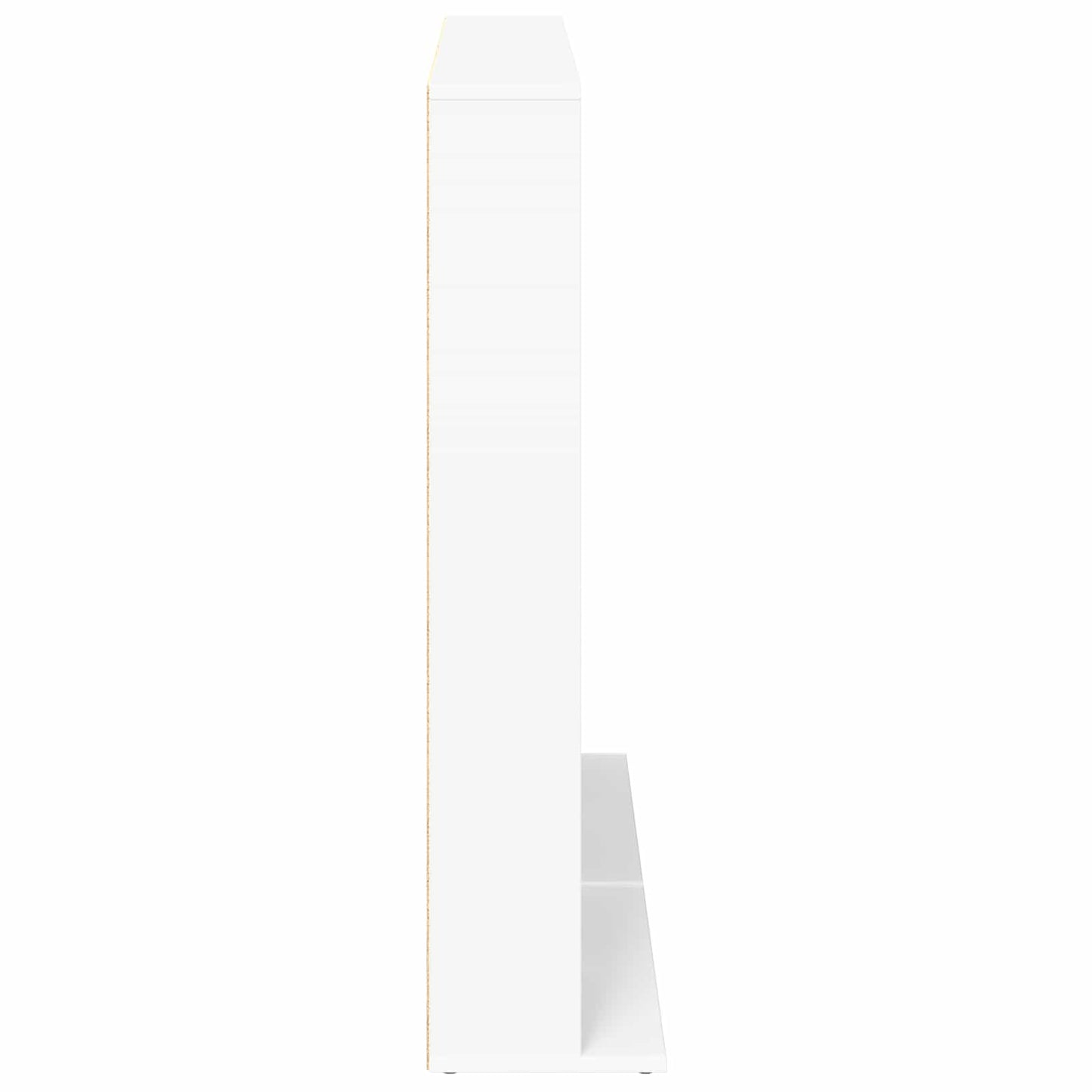 CD Cabinet 2 pcs White 65 x 23.5 x 97.5 cm Engineered Wood
