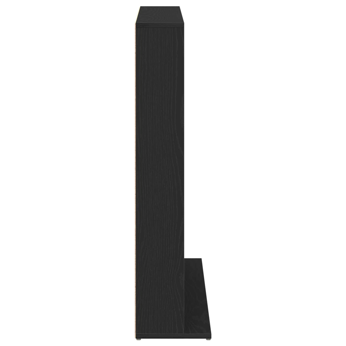 CD Cabinet Black Oak 65 x 23.5 x 97.5 cm Engineered Wood
