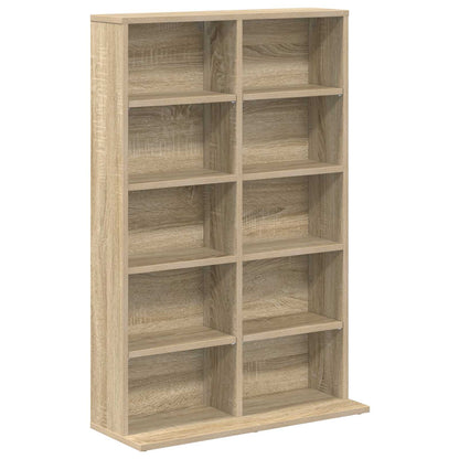 CD Cabinet 2 pcs Sonoma Oak 65 x 23.5 x 97.5 cm Engineered Wood