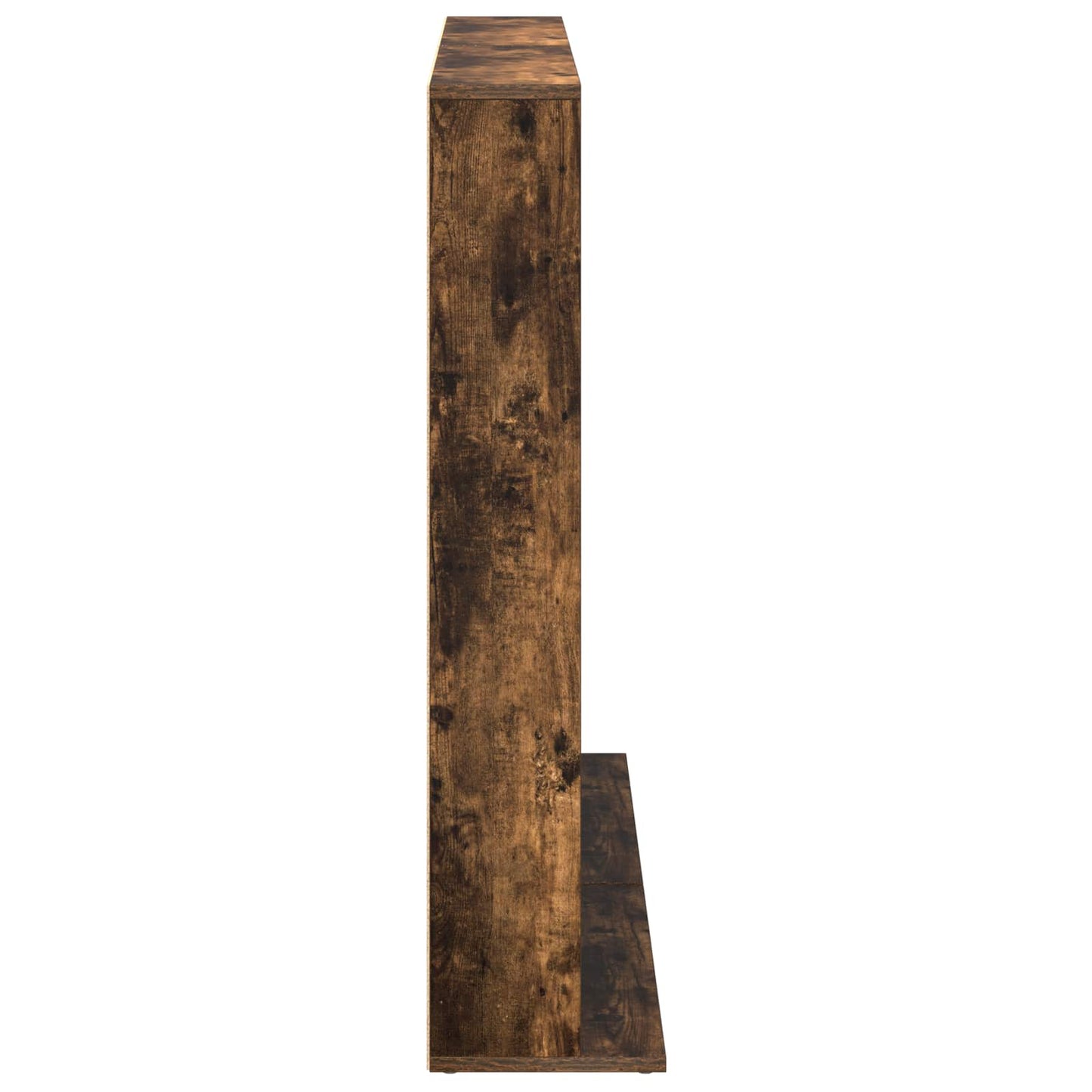 CD Cabinet 2 pcs Smoked Oak 65 x 23.5 x 97.5 cm Engineered Wood