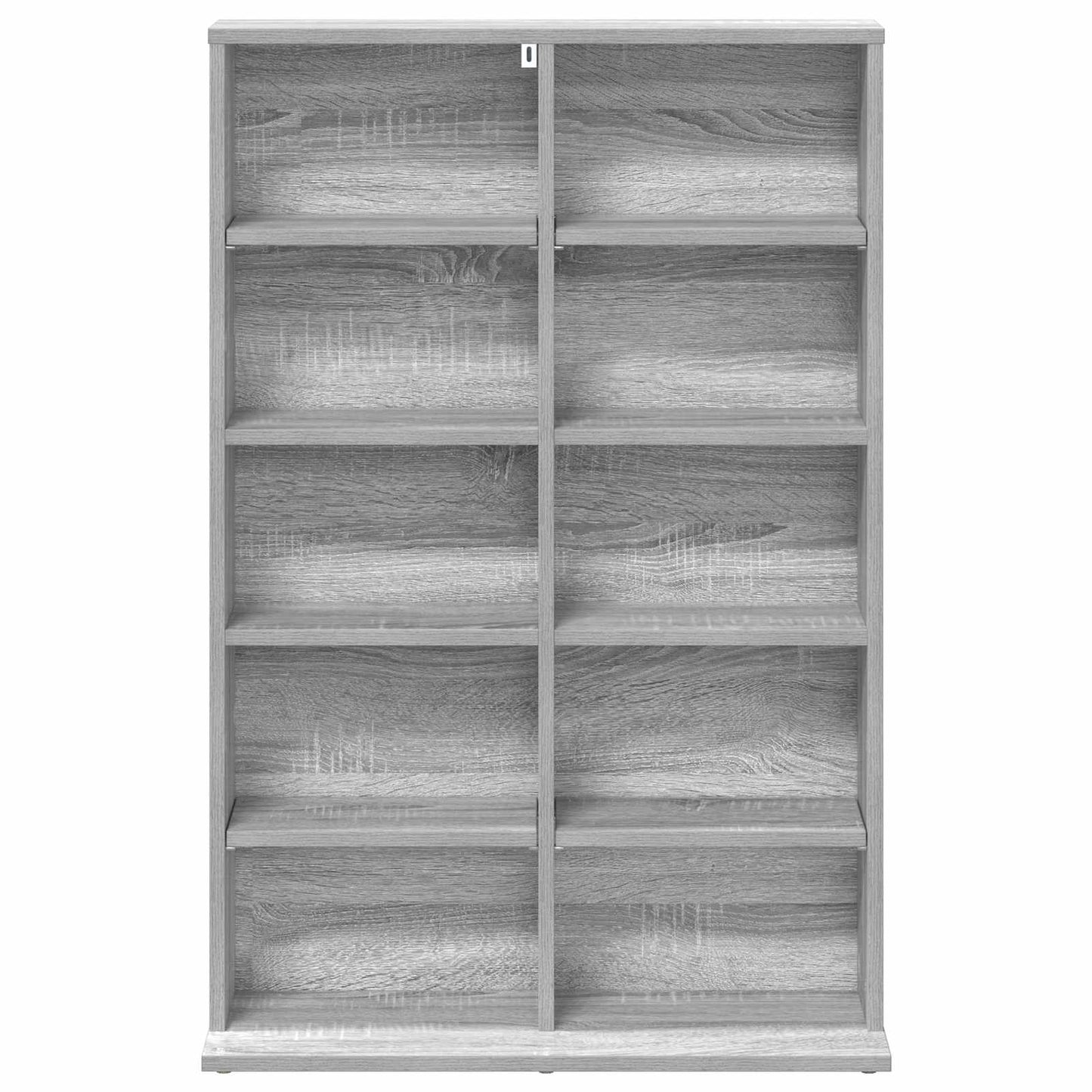 CD Cabinet Grey Sonoma 65 x 23.5 x 97.5 cm Engineered Wood