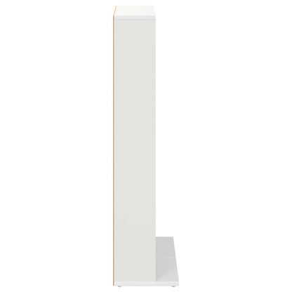 CD Cabinet 2 pcs White 33 x 23.5 x 97.5 cm Engineered Wood