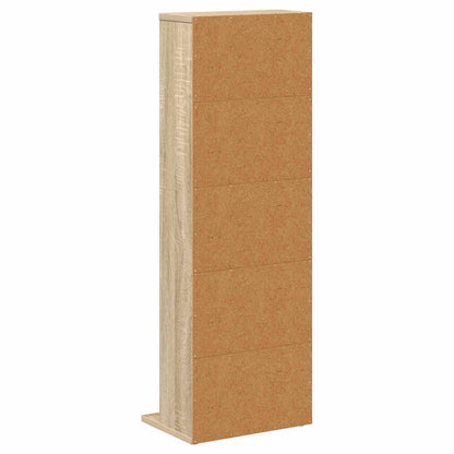 CD Cabinet Sonoma Oak 33 x 23.5 x 97.5 cm Engineered Wood