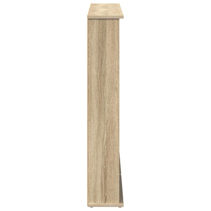 CD Cabinet 2 pcs Sonoma Oak 60 x 17 x 92 cm Engineered Wood