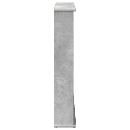 CD Cabinet 2 pcs Concrete Grey 60 x 17 x 92 cm Engineered Wood