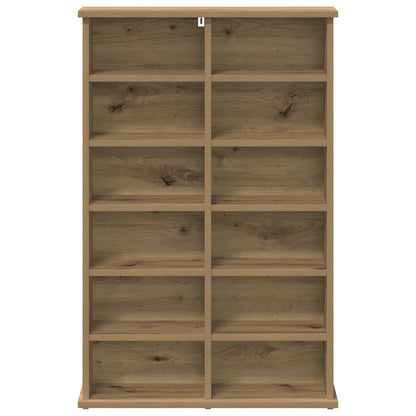 CD Cabinet Artisan Oak 60 x 17 x 92 cm Engineered Wood