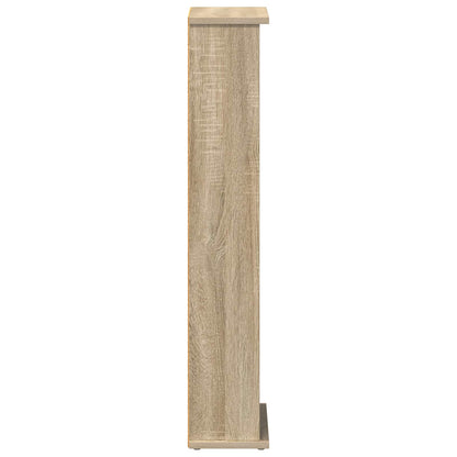 CD Cabinet Sonoma Oak 32 x 17 x 92 cm Engineered Wood