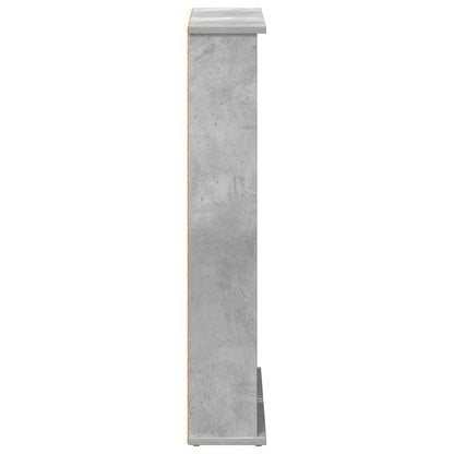 CD Cabinet 2 pcs Concrete Grey 32 x 17 x 92 cm Engineered Wood