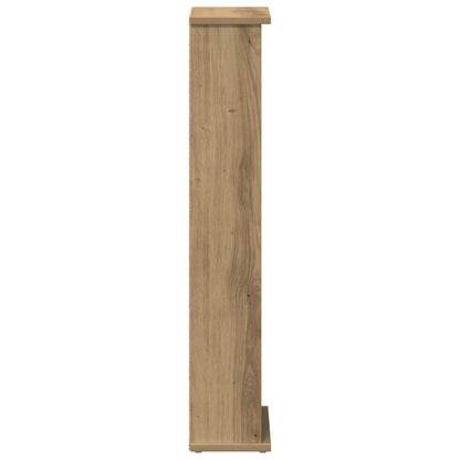 CD Cabinet Artisan Oak 32 x 17 x 92 cm Engineered Wood