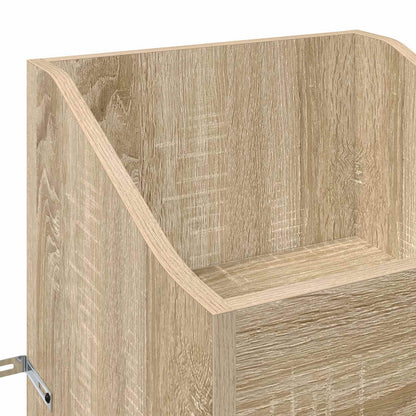 Record Cabinet Sonoma Oak 36 x 36 x 95.5 cm Engineered Wood