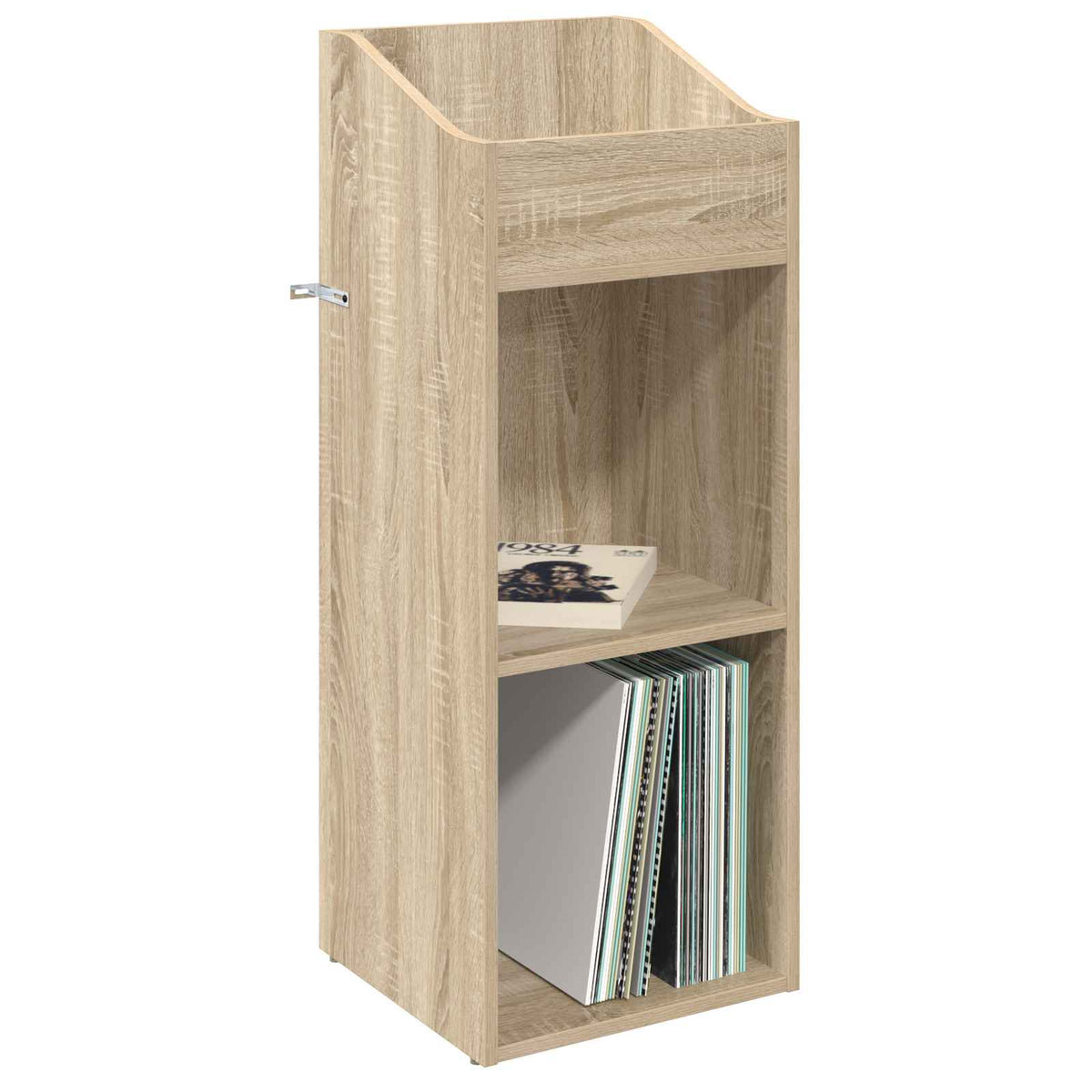 Record Cabinet Sonoma Oak 36 x 36 x 95.5 cm Engineered Wood