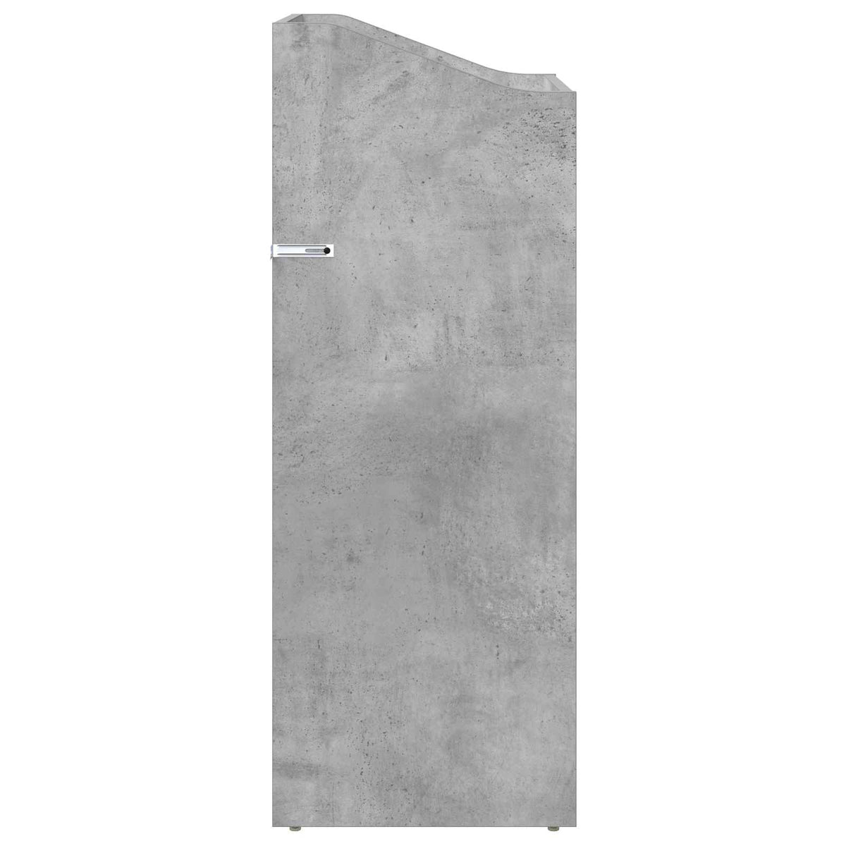 Record Cabinet Concrete Grey 36 x 36 x 95.5 cm Engineered Wood