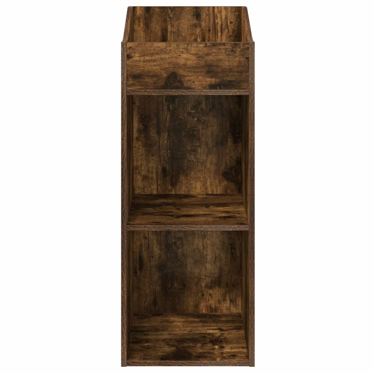 Record Cabinet Smoked Oak 36 x 36 x 95.5 cm Engineered Wood