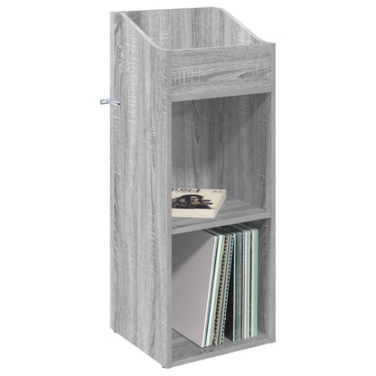 Record Cabinet Grey Sonoma 36 x 36 x 95.5 cm Engineered Wood