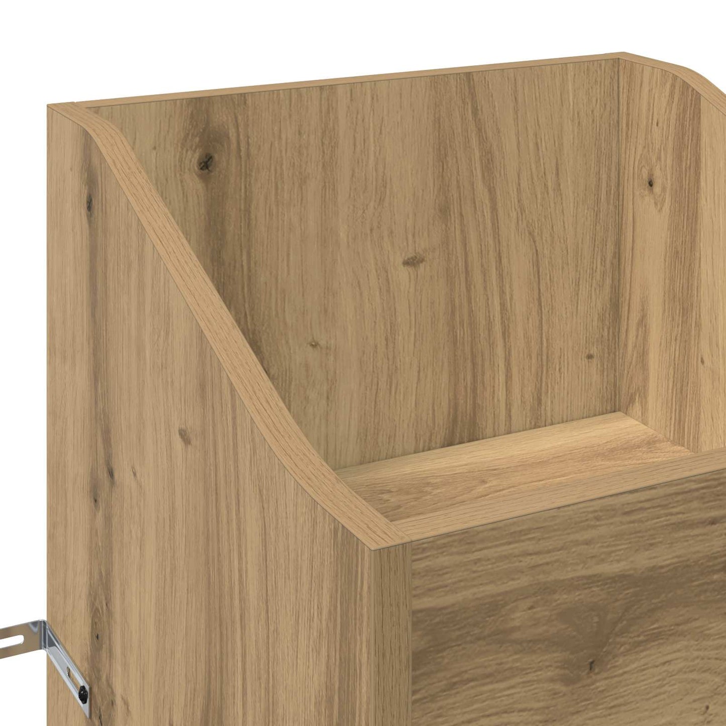 Record Cabinet Artisan Oak 36 x 36 x 95.5 cm Engineered Wood