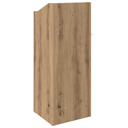 Record Cabinet Artisan Oak 36 x 36 x 95.5 cm Engineered Wood