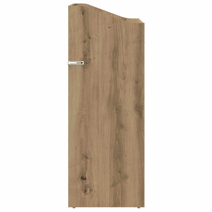 Record Cabinet Artisan Oak 36 x 36 x 95.5 cm Engineered Wood