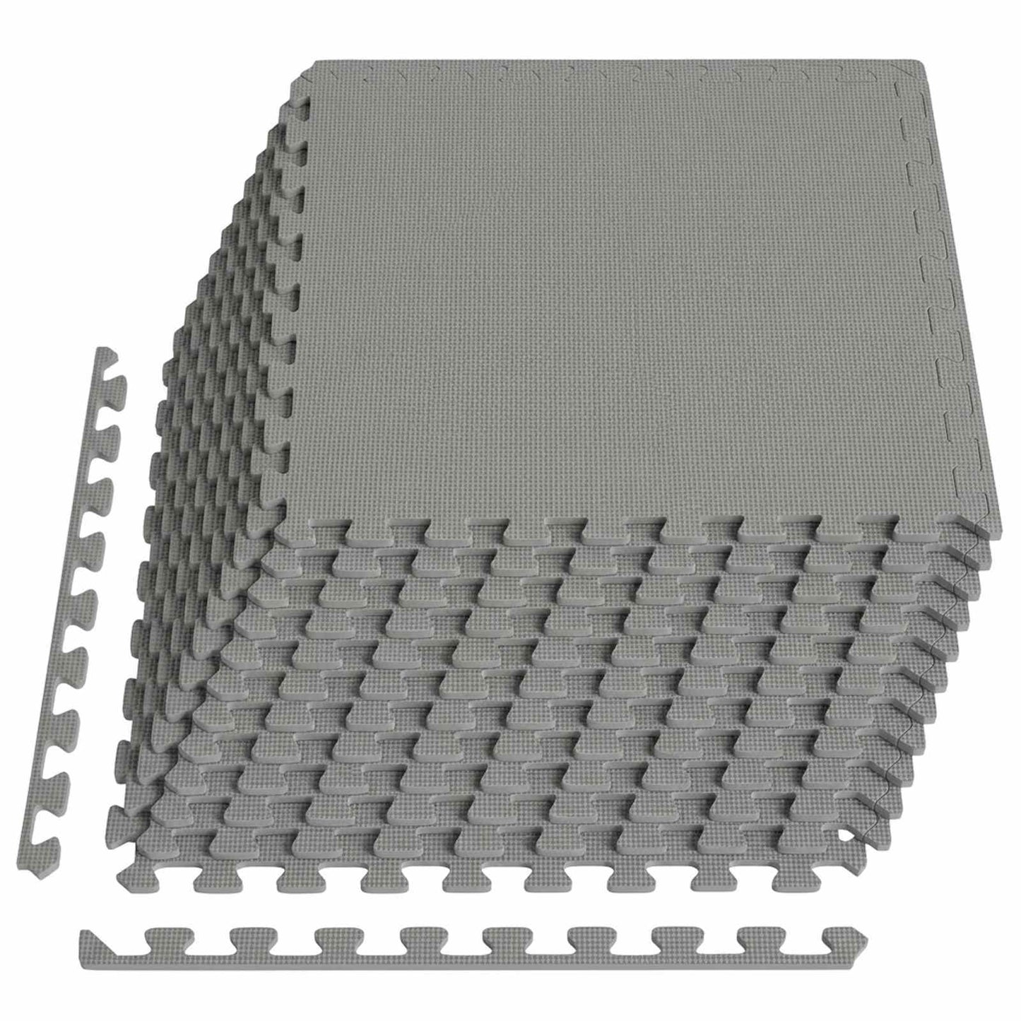 Floor Mats 12 pcs Grey 4.32 m² EVA Foam