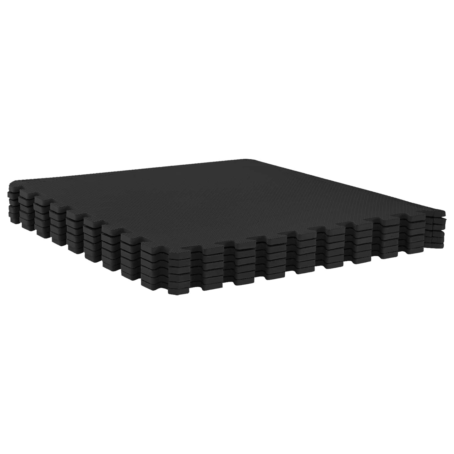 Floor Mats 40 pcs Black 14.4 m² EVA Foam