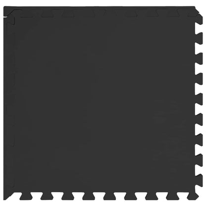 Floor Mats 40 pcs Black 14.4 m² EVA Foam